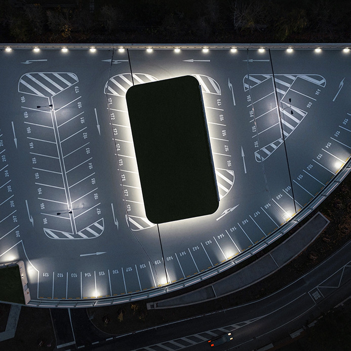 Parkovací dům Dolní Břežany