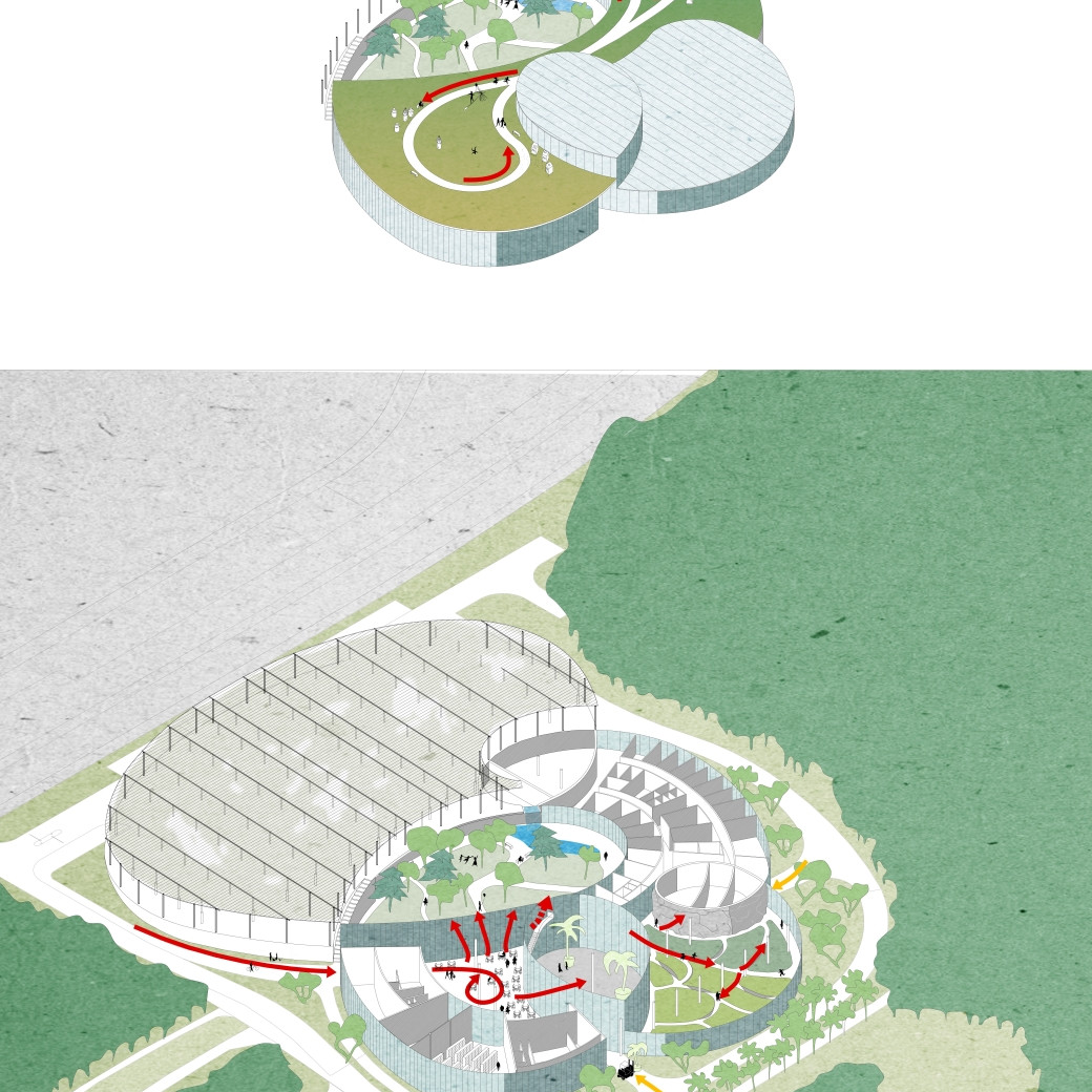 Vstupní budova botanické zahrady v Praze