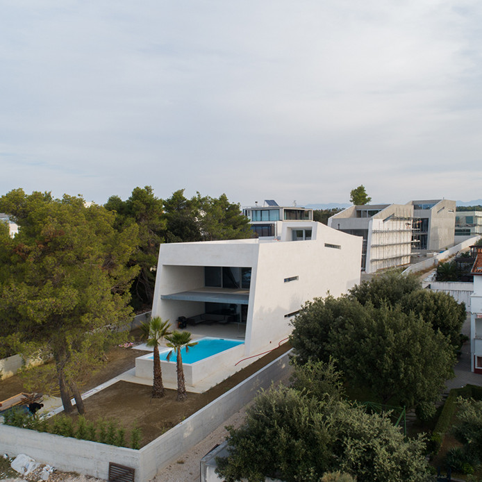 Tři rekreační vily v Chorvatsku