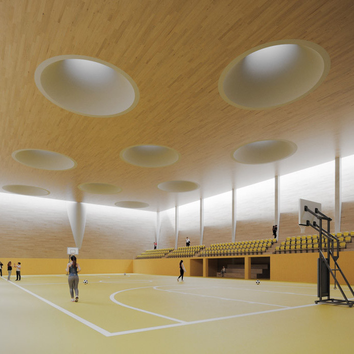 Sportovní hala v Moravanech