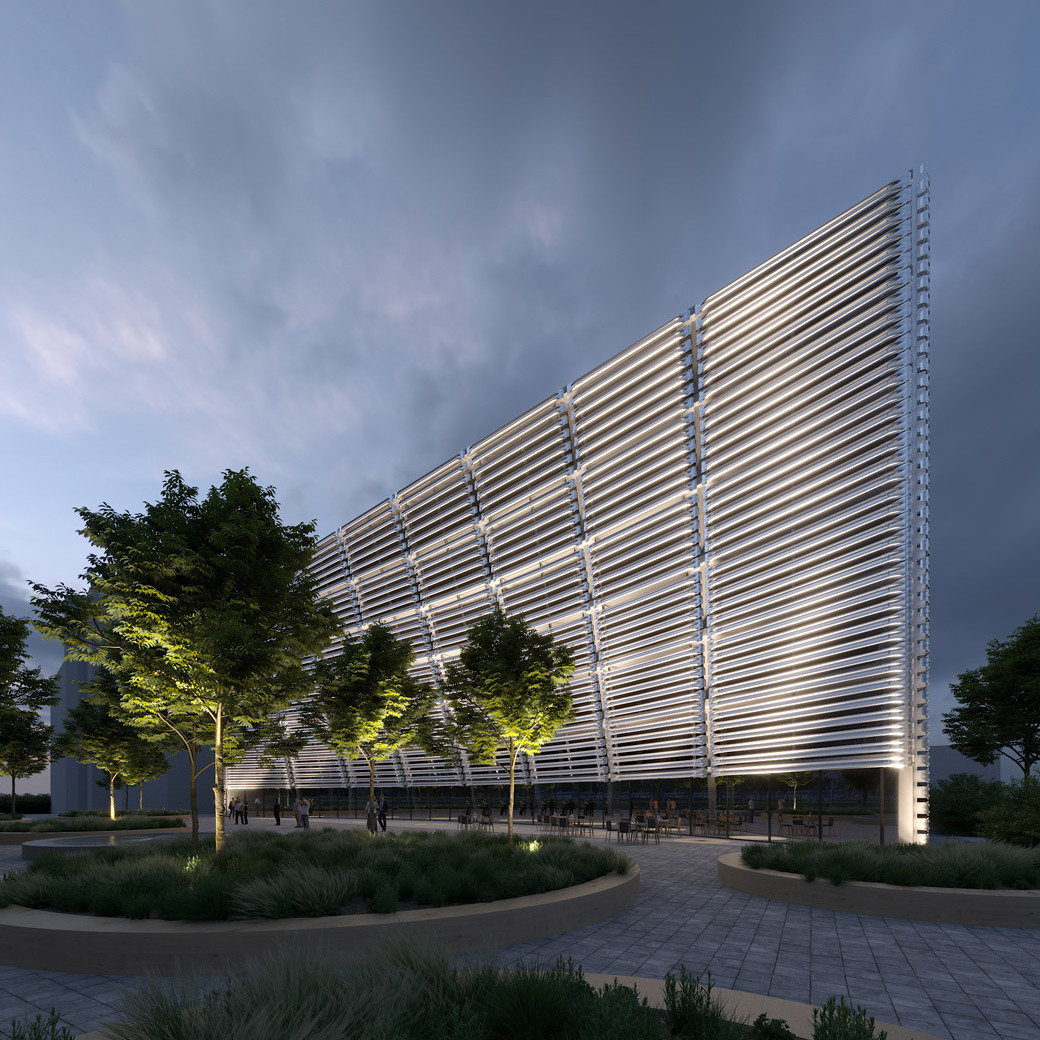 Parkovací dům v Plzni