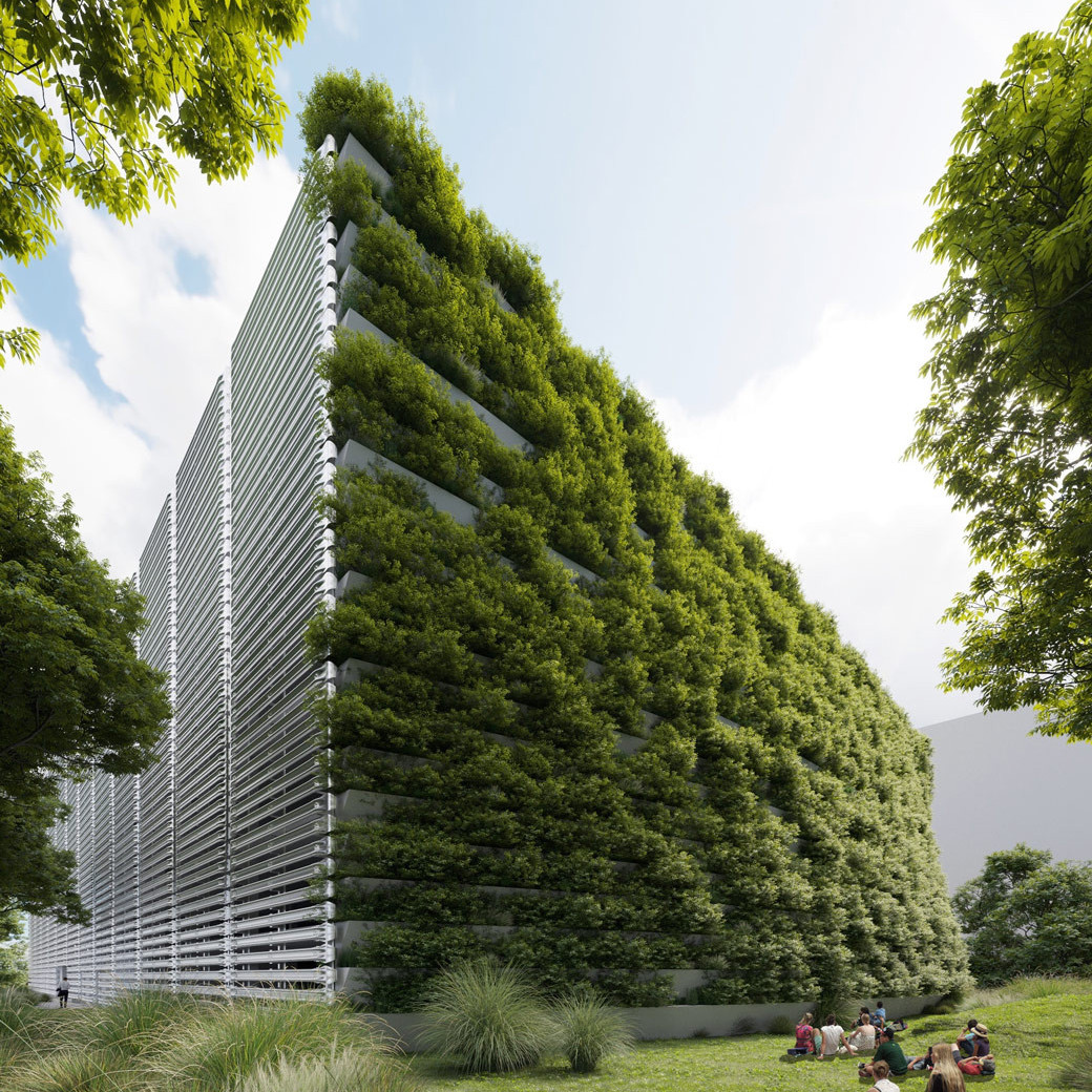 Parkovací dům v Plzni