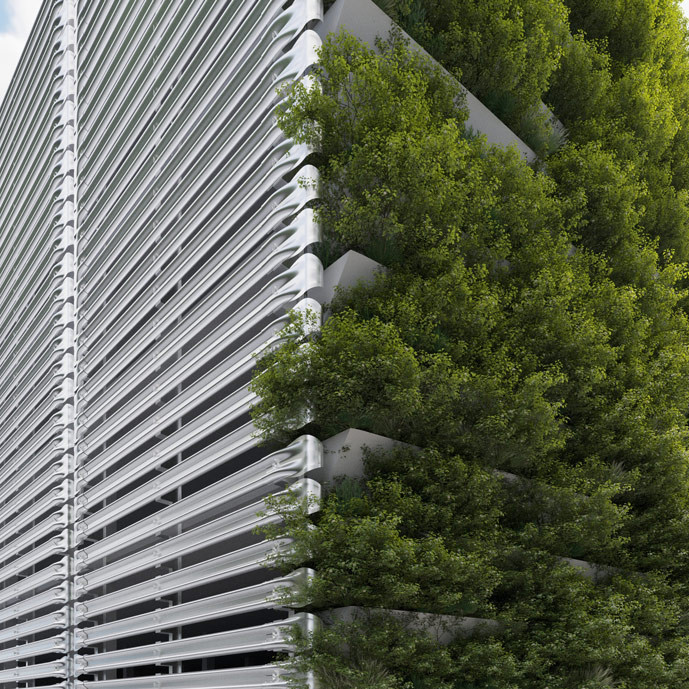 Parkovací dům v Plzni